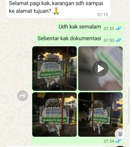 Pengiriman Papan Bunga Selamat Bayem Kutoarjo