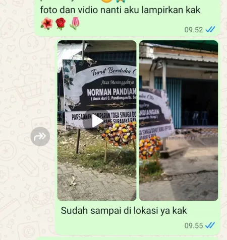 Pengiriman Karangan Bunga Bayem Kutoarjo