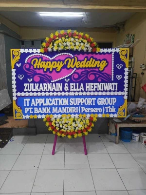 Papan Bunga di Bayem Kutoarjo